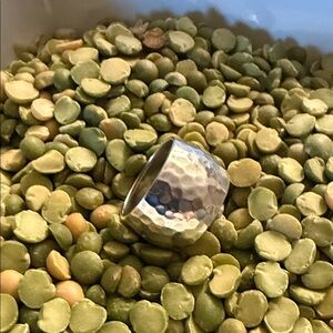 Silver Hammered Ring